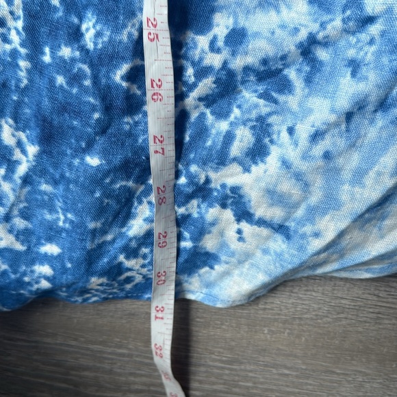 Reformation Marseilles Shibori Linen Minidress 4 - Picture 10 of 12